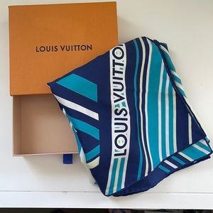 Louis Vuitton silk scarf